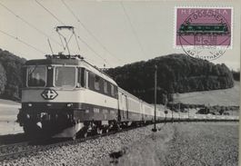 Maximumkarte, Philatelie, SBB, Lokomotive