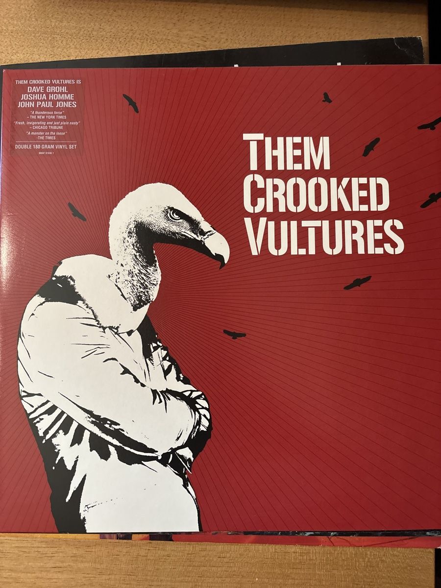 Schallplatten: Them Crooked Vultures – Neu (gemäss Beschreibung) aus Uttwil von