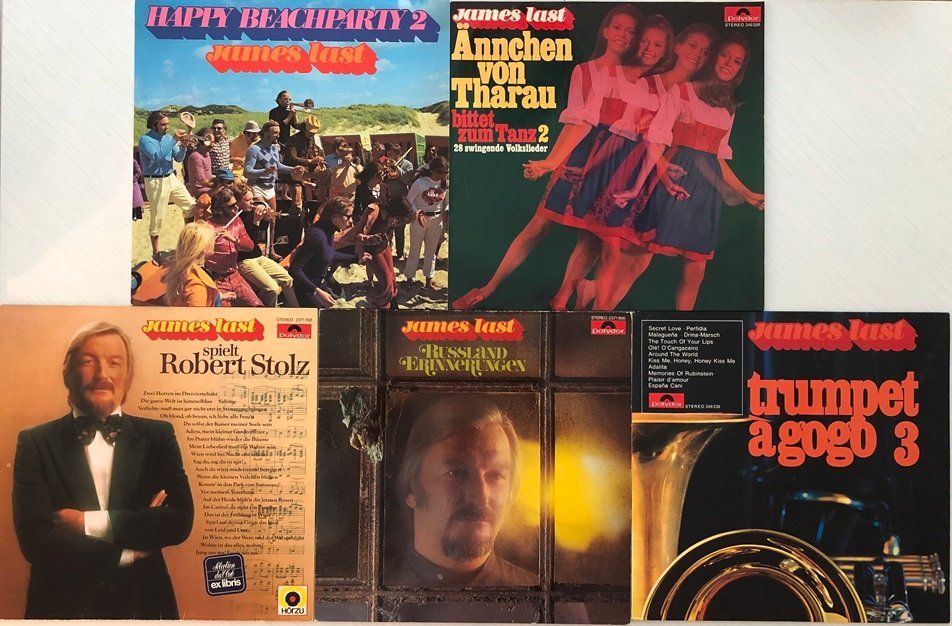 Dischi in vinile: 5x LPs James Last – Usato da Grüningen venduto da azulvinyl