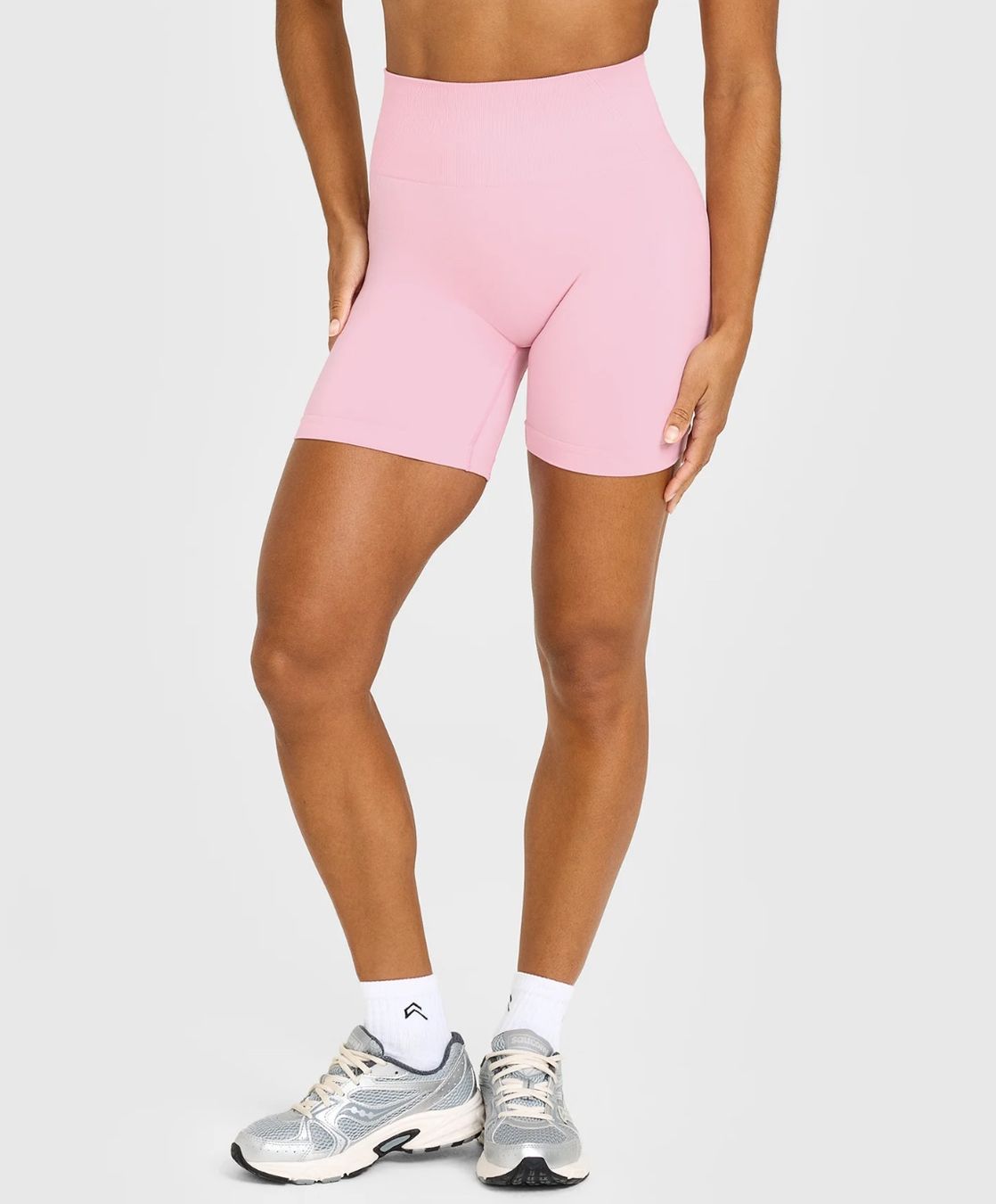Leggings: Oner Active Effortless Seamless Shorts Petal Pink – Nuovo e nell'imballaggio originale da Frauenfeld venduto da jac.
