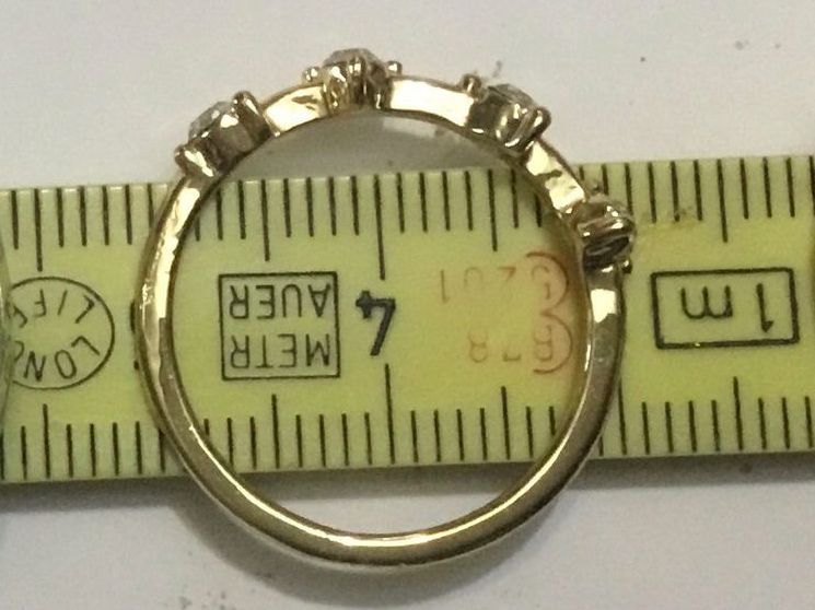 Ringe: 2 Ringe mit Zirkonia Steinen, – Gebraucht aus Schlieren von Jeajet 4