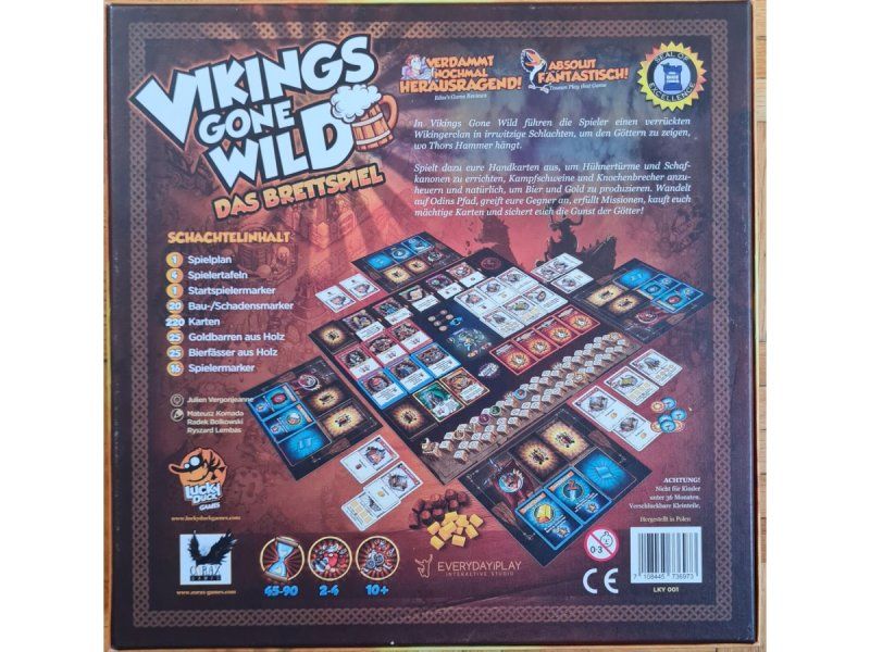 Giochi: Brettspiel "Vikings gone wild" – Usato da Zürich venduto da Desmond01 1