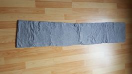 PIAZZA SEMPIONE Designer Schal edles Tuch grau gefüttert !!!