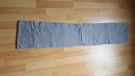 PIAZZA SEMPIONE Designer Schal edles Tuch grau gefüttert !!!