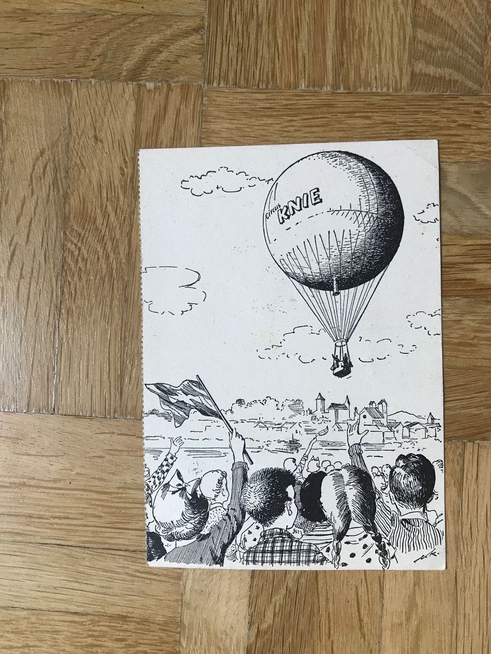 Tutti i francobolli: 1958, Ballonkarte mit Stempel Mollis – Usato da stäfa venduto da brandy66 1