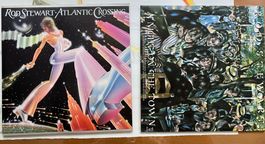 Rod Stewart 2 UK LP Atlantic Crossing & Night on Town