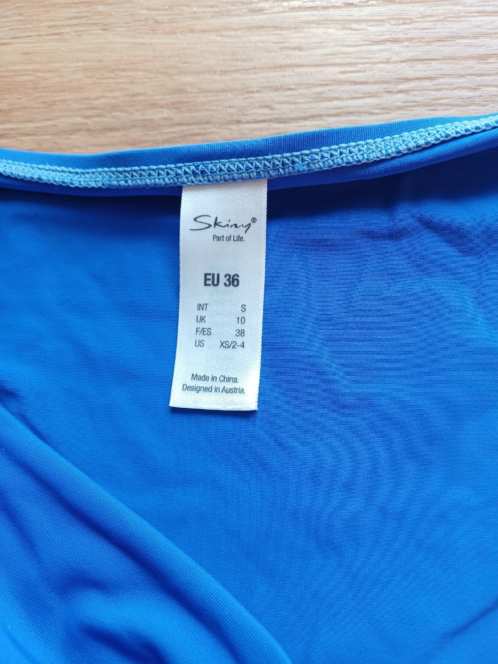 Costumi da bagno & Bikini: Bikini von Skiny Gr 36 blau Oberteil 80 B – Usato da Därligen venduto da Musle73 1