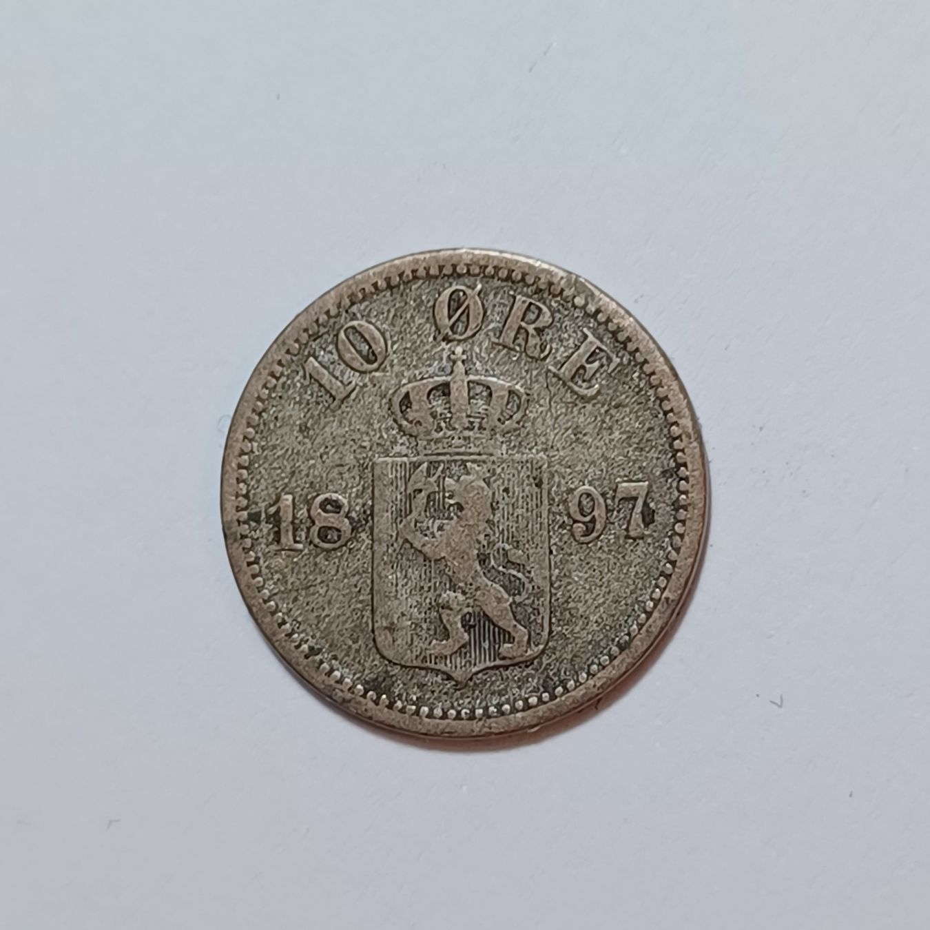Tutti le monete: 10 Ore 1897 Norwegen – Usato da Pfäffikon ZH venduto da Welt_Muenzen