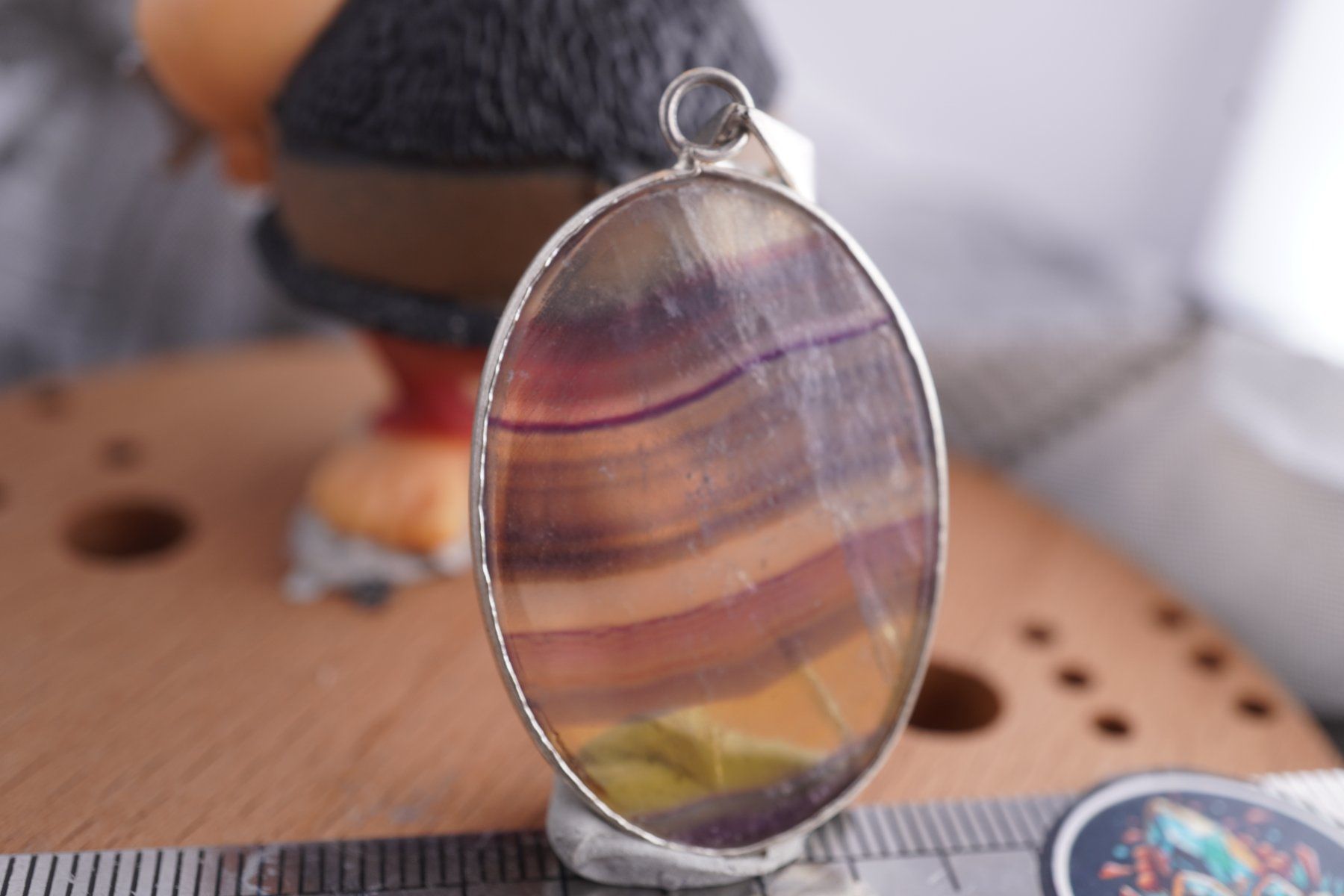 Pendentifs: Fluorite   Regenbogen       Anhänger  Räumung – Neuf avec emballage d'origine à Eschenbach SG par topstone 7