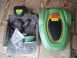 Rasenmähroboter Okay RM18 II mit Garantie bis 2029
