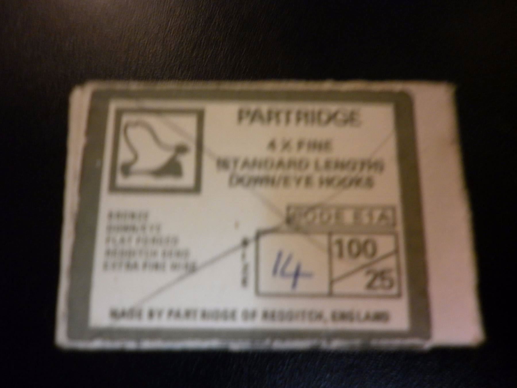 Cartucce per stampanti & toner: 100 Partridge E1A n° 18 made in England – Nuovo e nell'imballaggio originale da Fribourg venduto da versus702