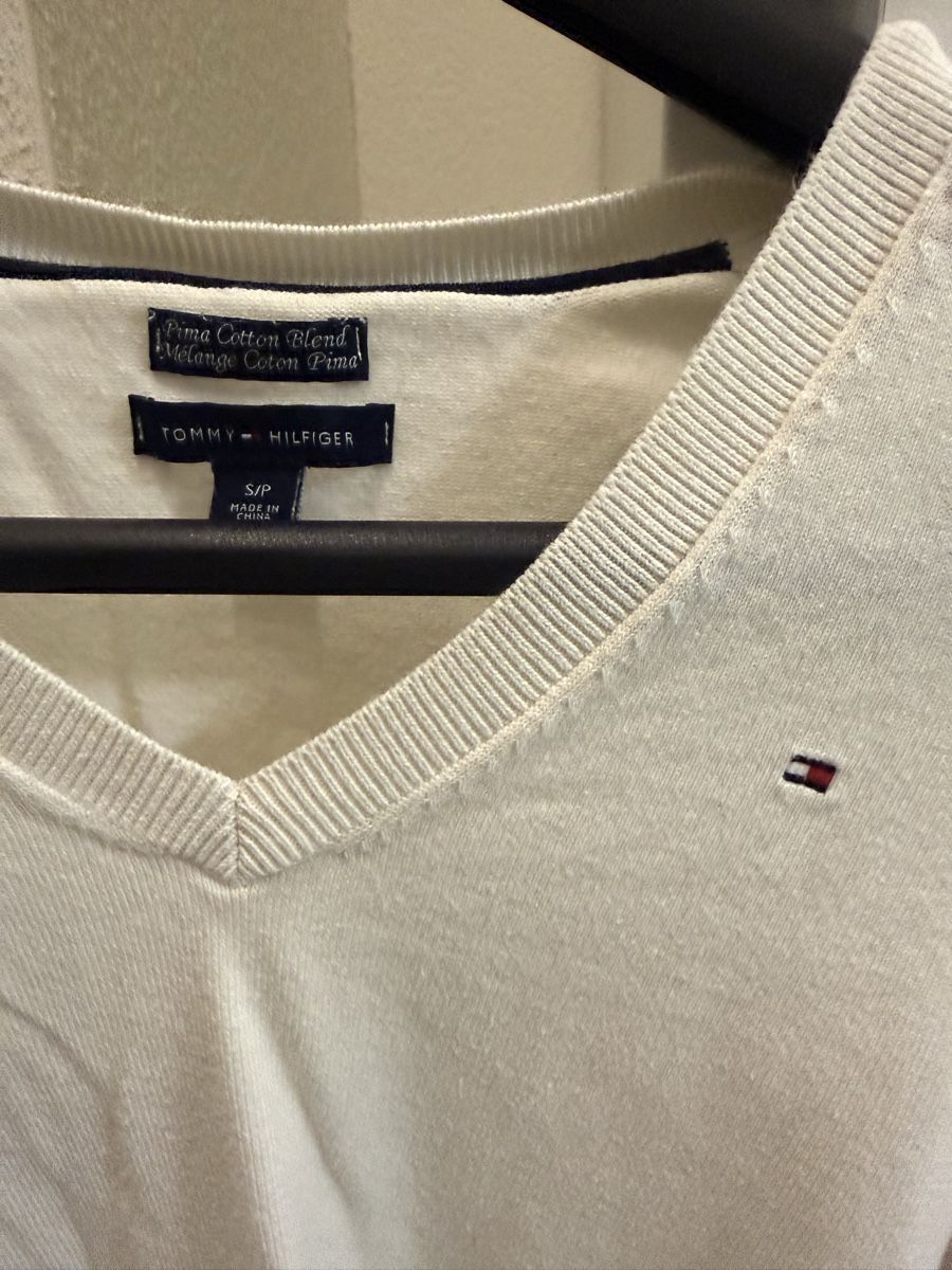Tommy Hilfiger Maglioni & Felpe: Tommy Hilfiger Pullover Gr S / 34 weiss – Usato da Zürich venduto da ChickenNuget 2