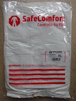 SafeComfort Overalls Einweg-Schutzanzug XL by PGG 10 Stk