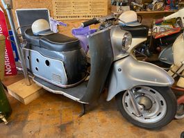 O-Lack Oldtimer Maicoletta 250 ccm, keine Vespa Lambretta