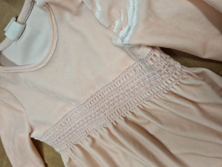 Baby Samt-  Kleidchen 74