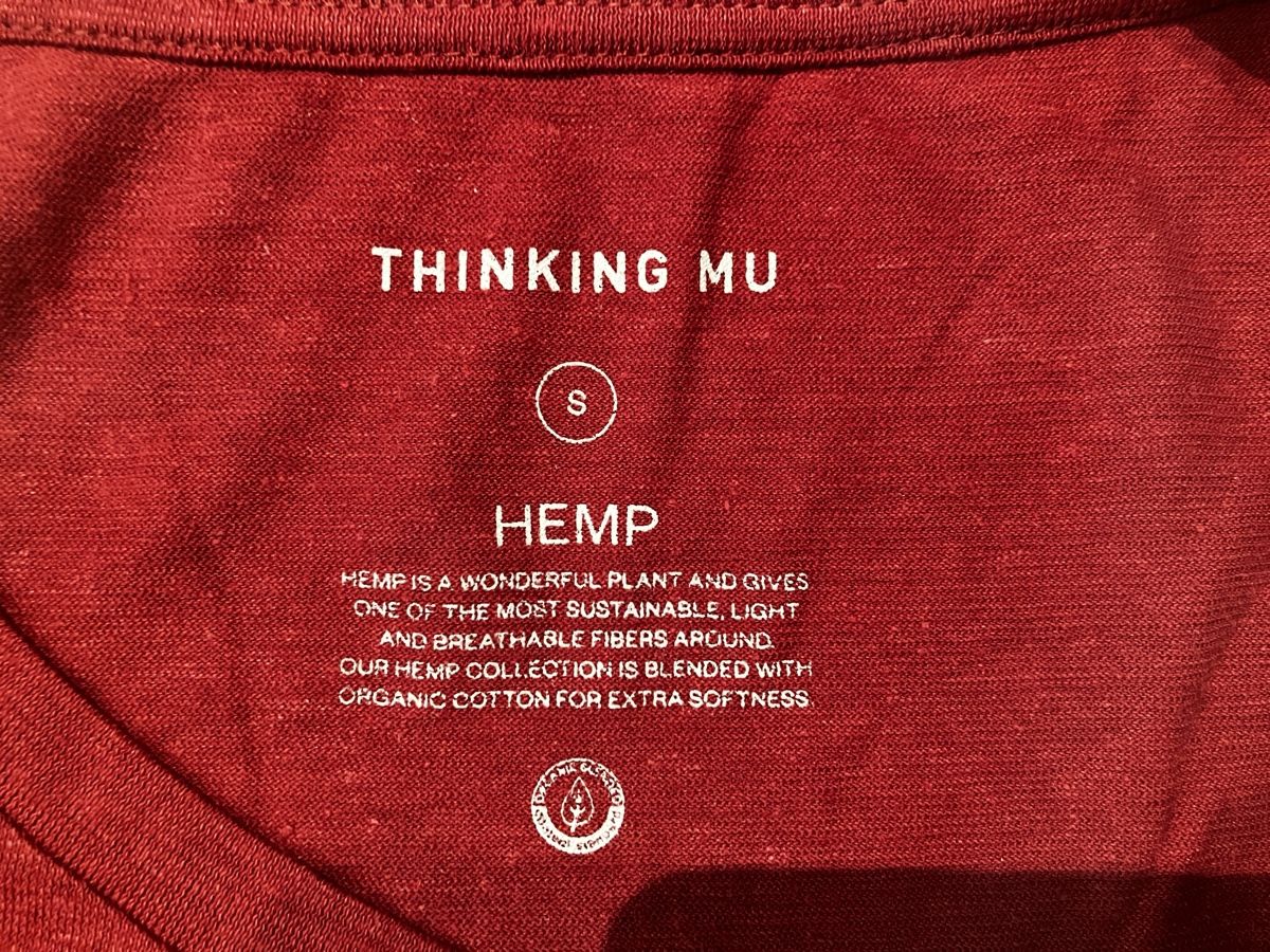 Thinking Mu T-shirt: Thinking Mu Shirt Hanf Rot S – Usato da Zürich venduto da ysk_xn8c 2
