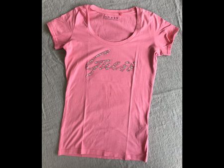 Guess T-Shirt Gr. S mit Strass Steinchen, Neuwertig!