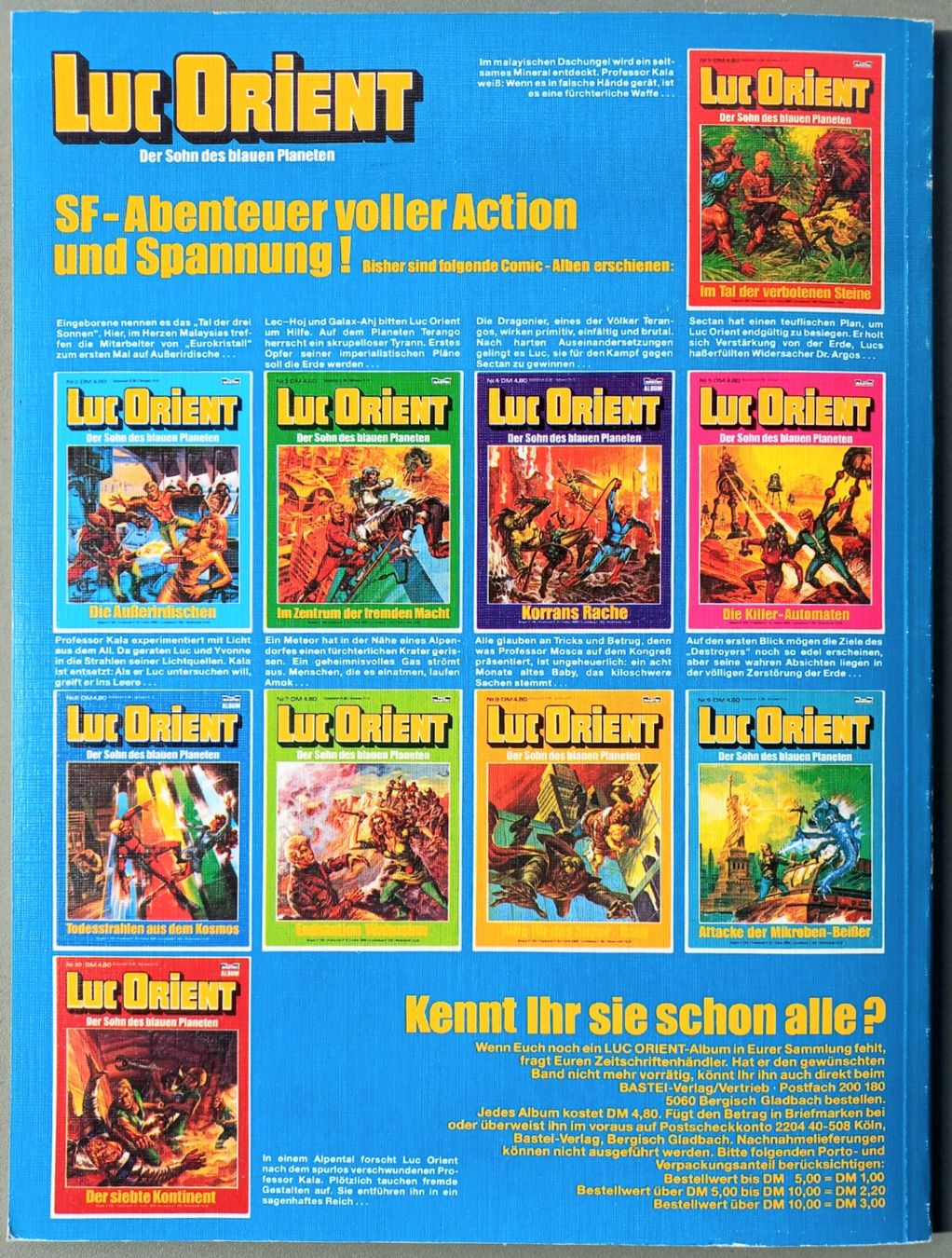 Fumetti: Comic - Luc Orient - Die Arche der Dartz – Usato da Niederuzwil venduto da lubimaja 4