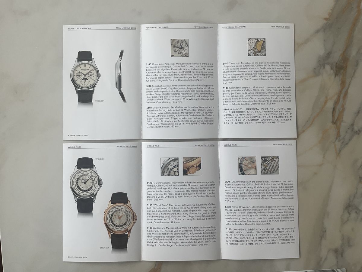 Cartoline postali: Patek Philippe New Models 2006 – Usato da Brugg AG venduto da Roby61 2