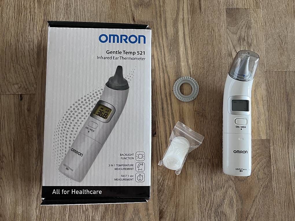 Sonstiges für Haushalt & Wohnen: Fieberthermometer - Omron Gentle Temp 521 Infrarot – Gebraucht aus Bellmund von sherman600