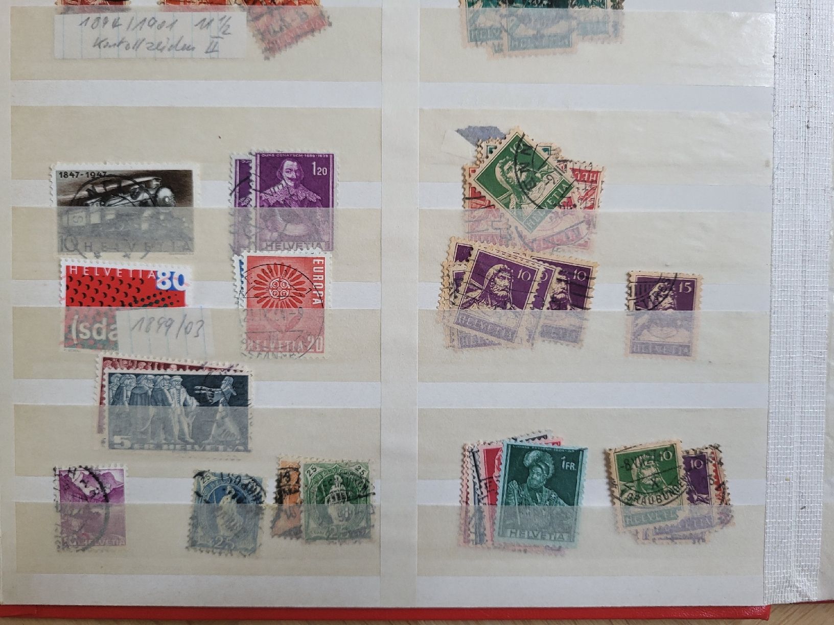 Tutti i francobolli: Kleinlot Schweiz ab 61A – Usato da stäfa venduto da brandy66 5
