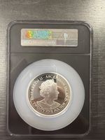 2022 Ascension Island 25 Pounds PF70 Ultra Cameo Silberschwe