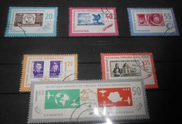 Briefmarken Rumänien Kongress UPU 1958-1963 Konvolut