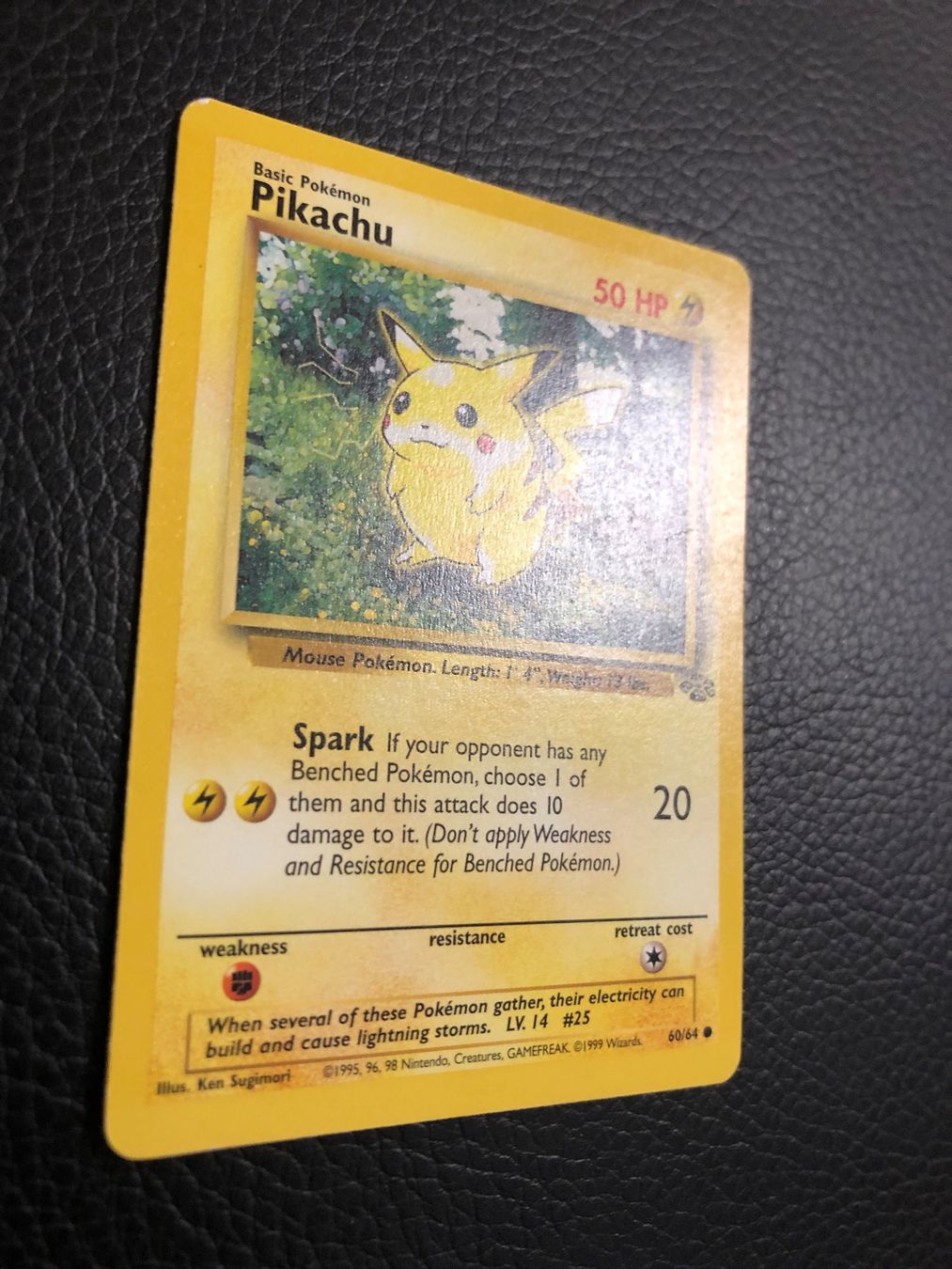 Pokémon Sammelbilder & Trading cards: 1999 Jungle Pikachu 60/64 Ab 1 – Gebraucht aus Paradiso von Pkmn10 1