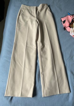 Stoffhose AGO e FILO beige Grösse 38 guter Zustand