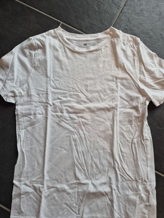 T-Shirt H&M, weiss, Grösse 158/164, Top Zustand