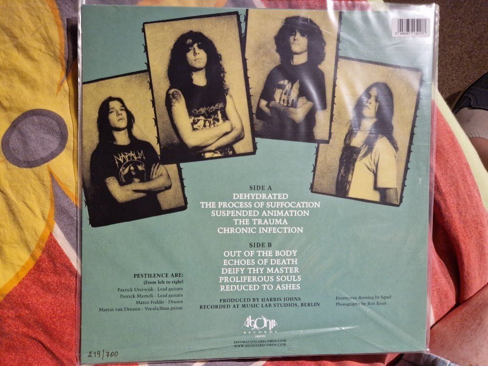 Schallplatten: Pestilence: Consuming Impulse - Splatter Vinyl Nr. 219/700 – Neu und originalverpackt aus Brittnau von Zibu 1
