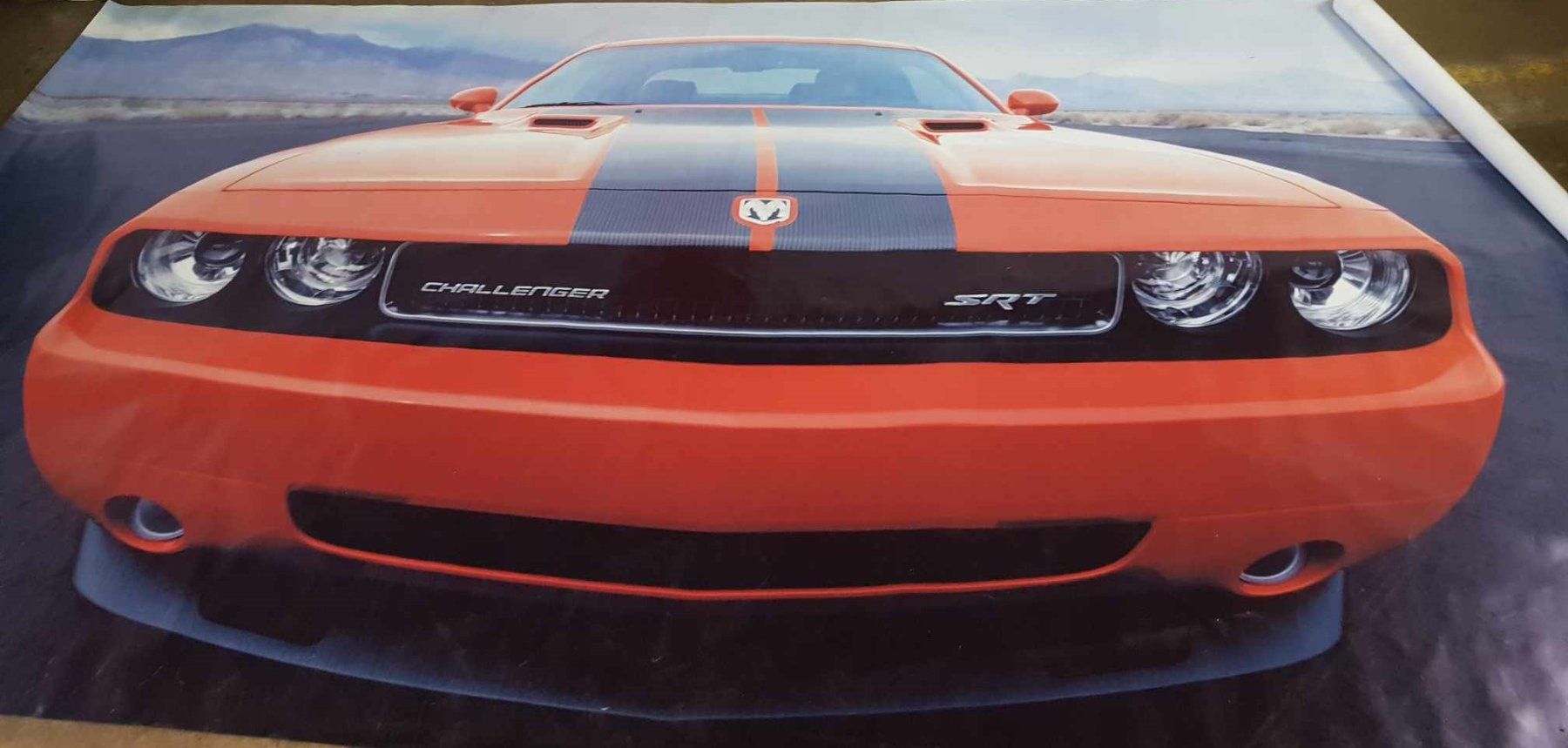 Foto & Immagini: Werbeposter, Grossleinwand, Riesen Plakat,  Dodge Challenger – Usato da Niedergösgen venduto da usc_9sk7
