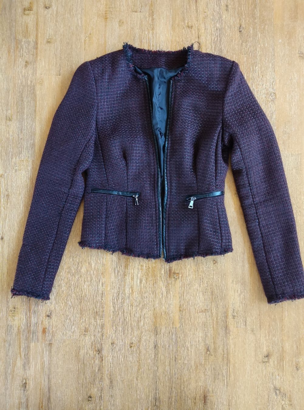 Zara Giacche: Burgundy Zara jacket - S – Usato da Wallisellen venduto da Camcha