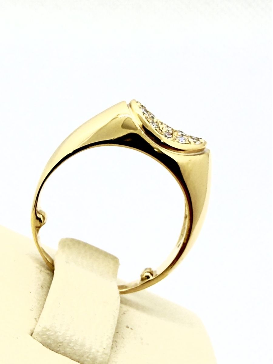Anelli: 750/18 Karat Gold Ring mit Brillanten – Nuovo (secondo la descrizione) da Murg venduto da MTGold 4
