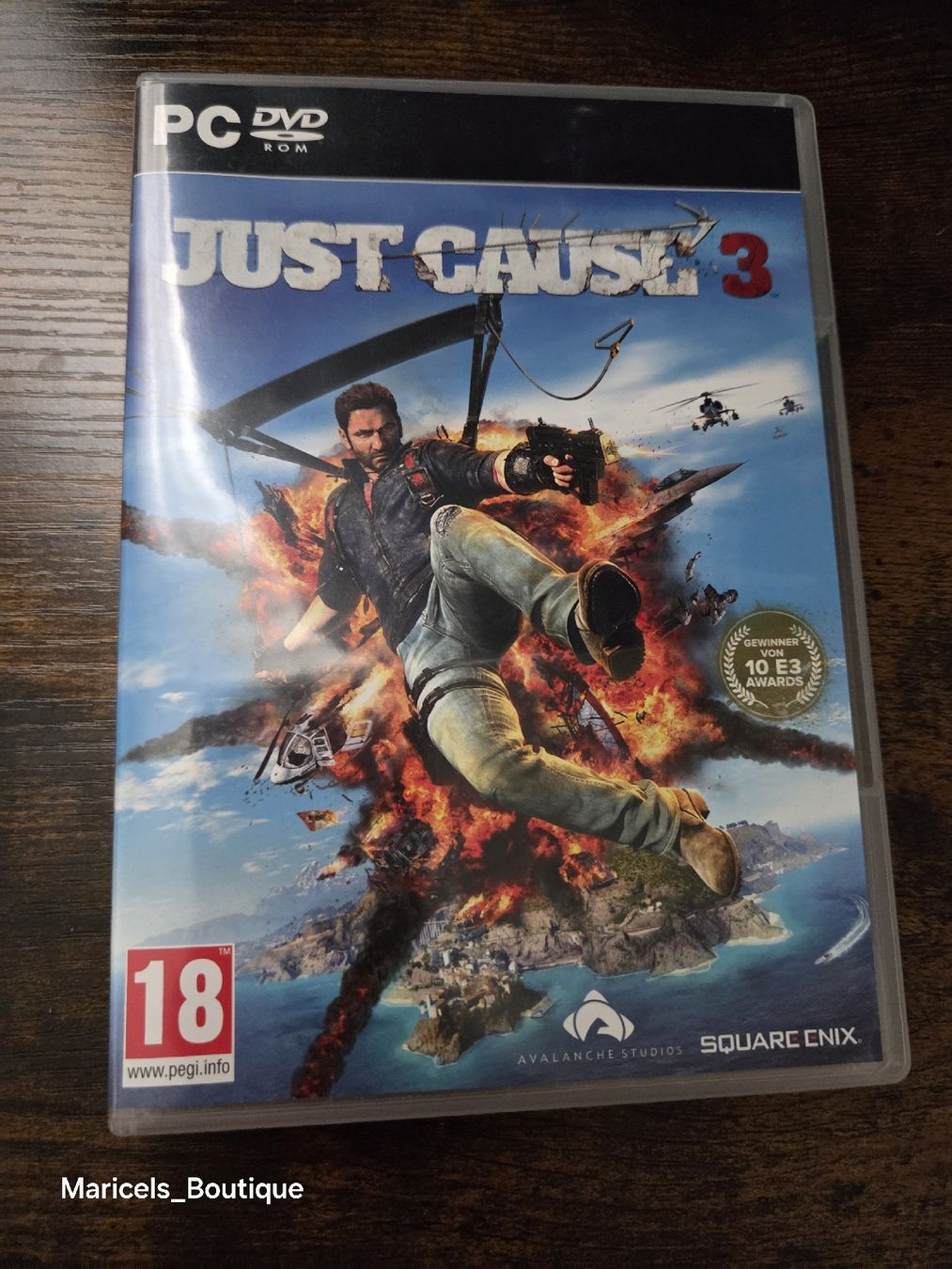 Giochi: PC Game Just Cause 3  5Disc – Usato da Winterthur venduto da Maricels_Boutique