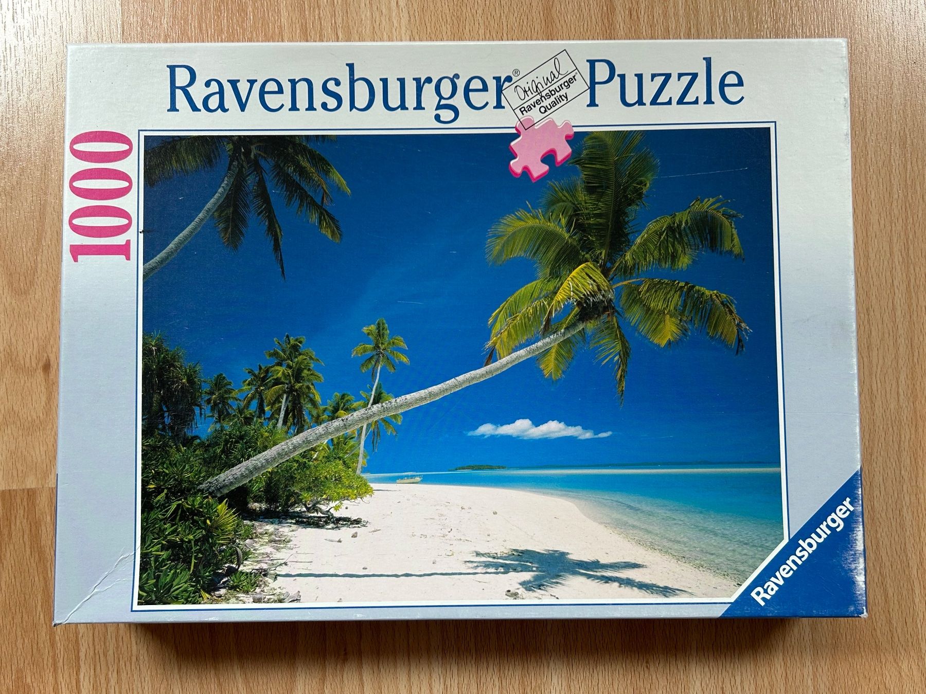 Ravensburger Puzzles: Ravensburger Puzzle 1000 Teile Palmenstrand – Gebraucht aus Muri b. Bern von araucaria 1