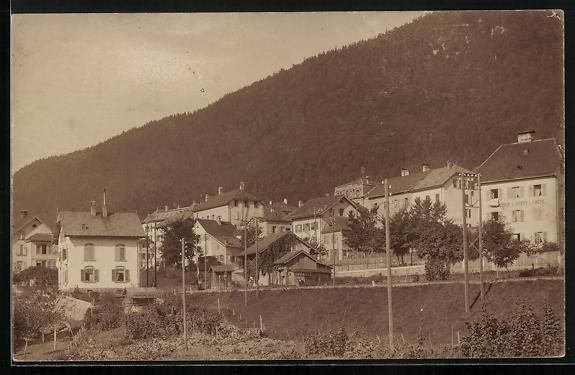 Cartoline postali: AK St. Imier, Ortspartie, 1908 – Usato da Berlin venduto da bartko-reher