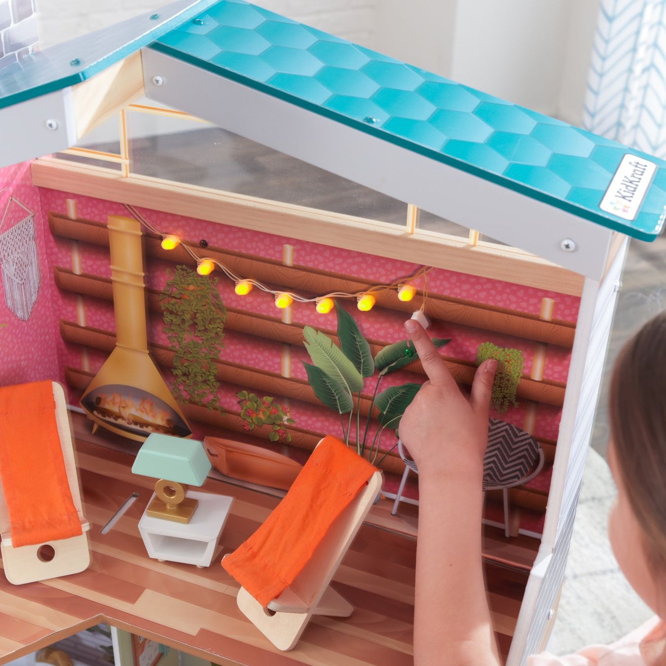 Case e mobili per bambole: Puppenhaus Marlow – Nuovo e nell'imballaggio originale da Erlinsbach venduto da Home-World 6