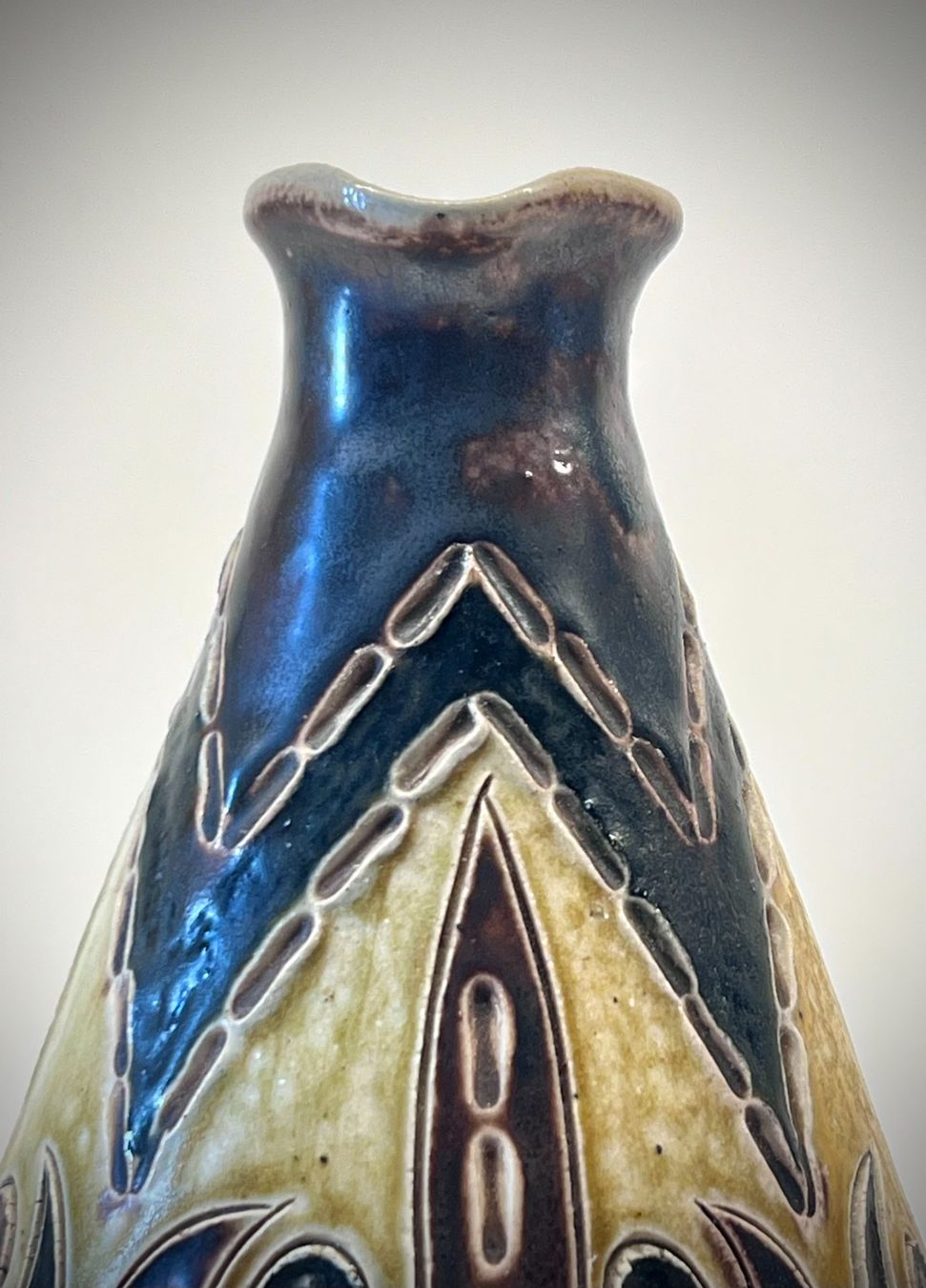 Vasi & Recipienti: Keramik Vase Studio 60er 70er Design Relief – Usato da Männedorf venduto da MrAnderson 6