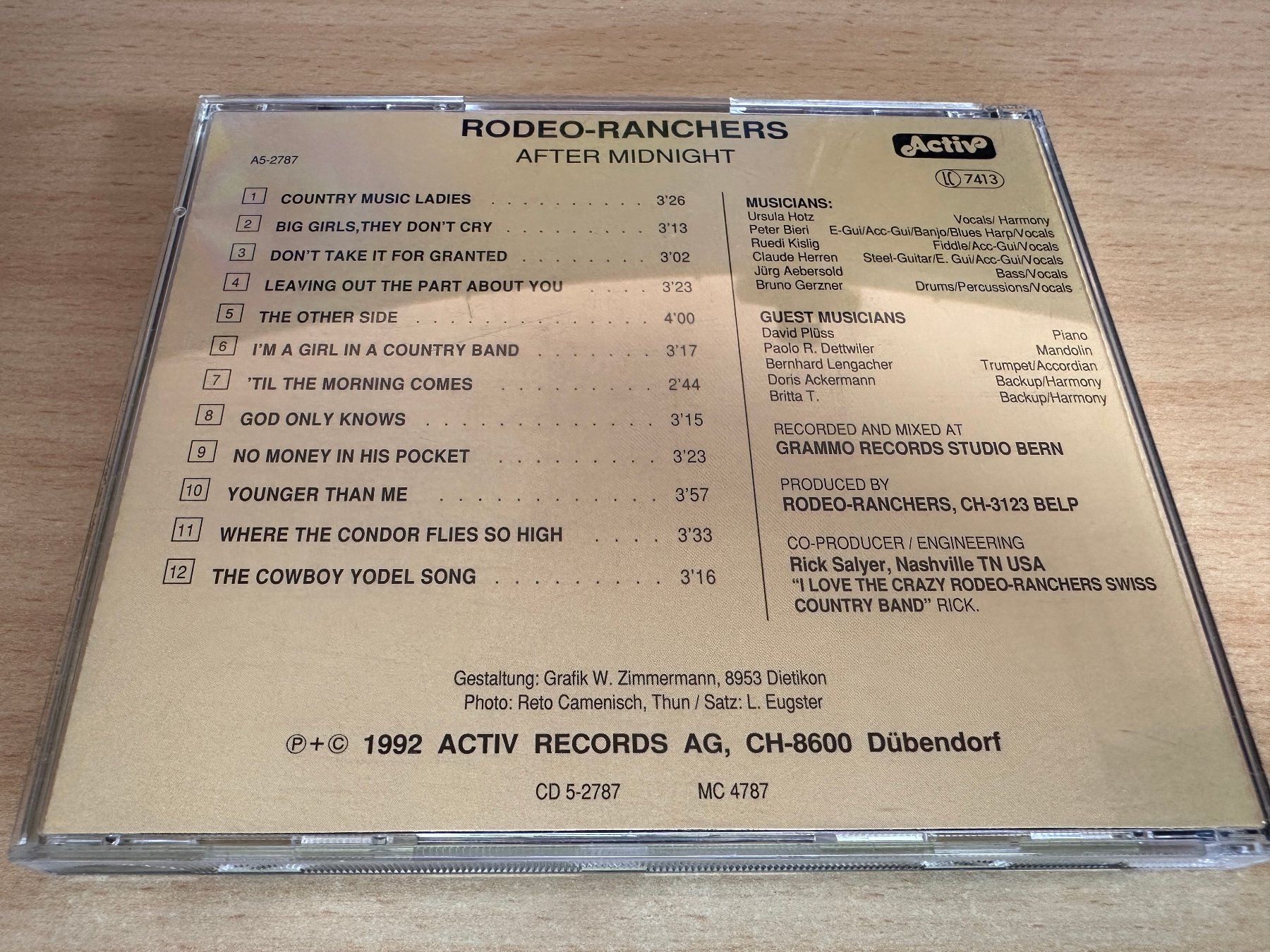 CD: Rodeo Ranchers - After Midnight – Usato da Rikon im Tösstal venduto da Alpenmutz 1