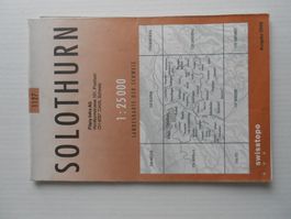 Landeskarte 1:25000 - No: 1127 - Solothurn