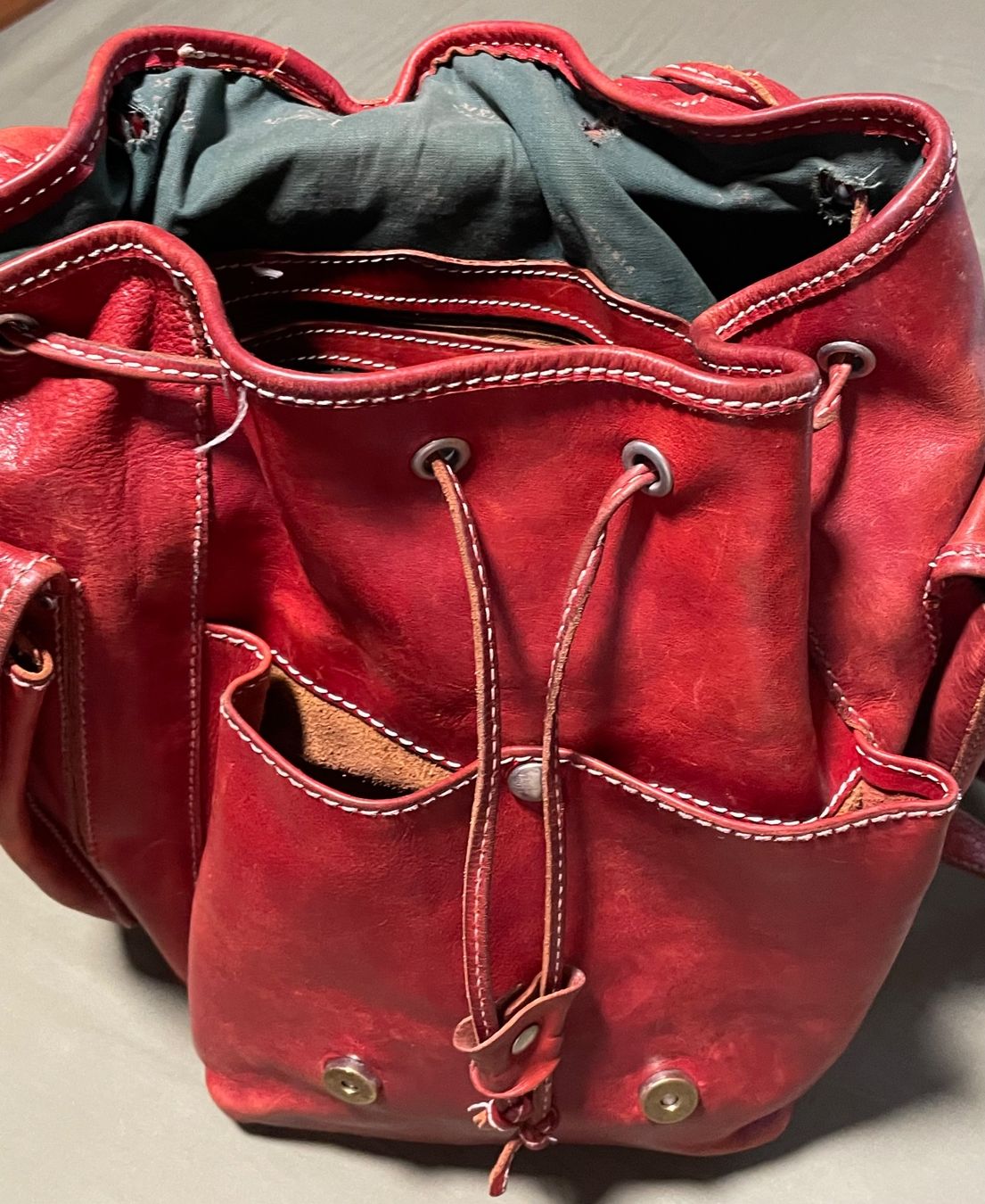 Zaini: Echtleder Rucksack – Usato da Chur venduto da Groessby80 1