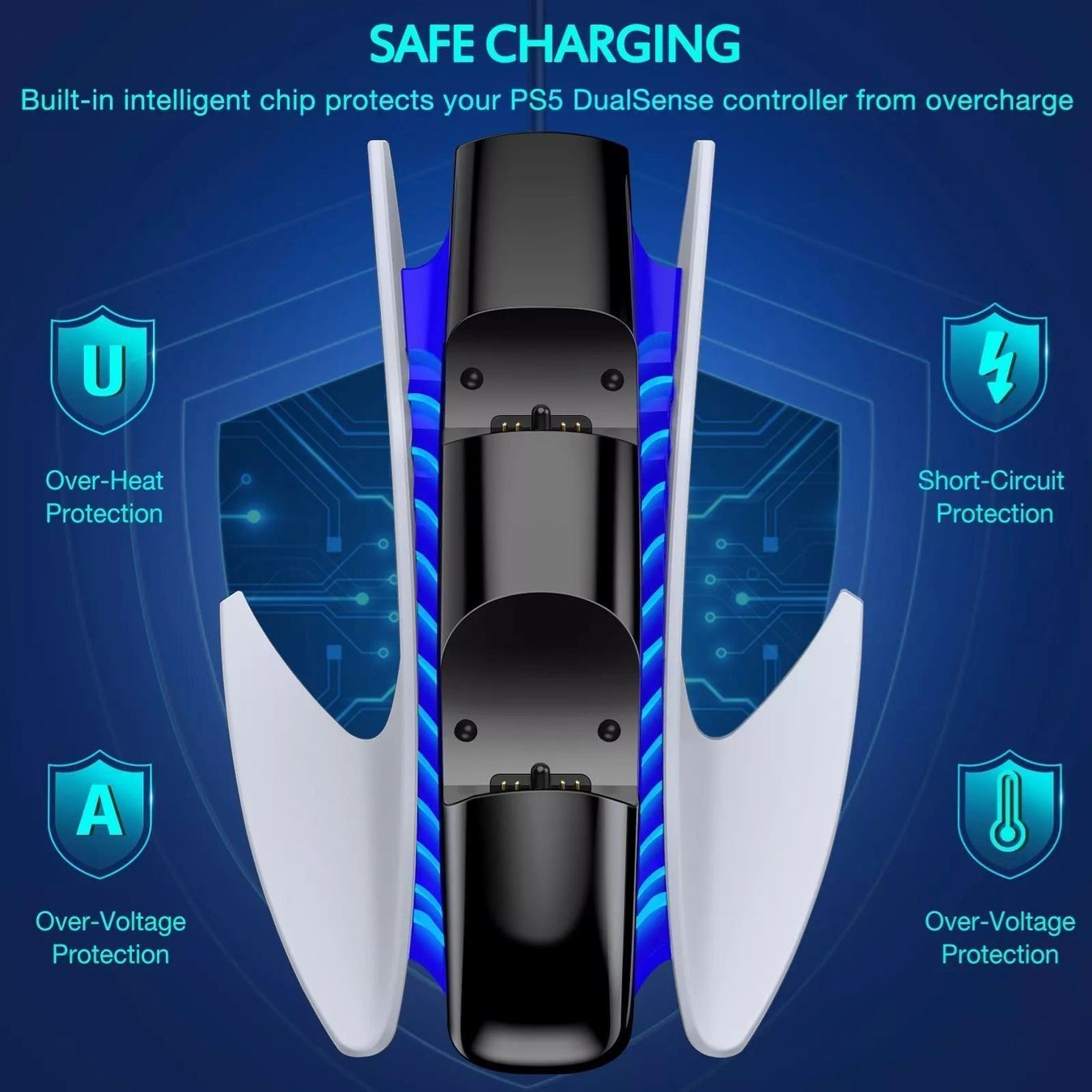 Adattatori & Cavi: PS5 Controller 5V/3A Type-C Ladestation – Nuovo e nell'imballaggio originale da Unterägeri venduto da RmOnline 5