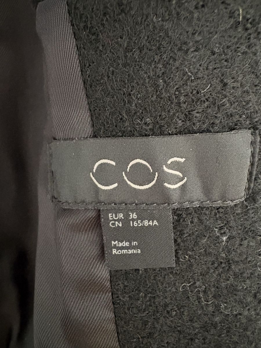 Cos Cappotti: Schwarzer Wollmantel (COS) – Nuovo (secondo la descrizione) da Zürich venduto da selii 2