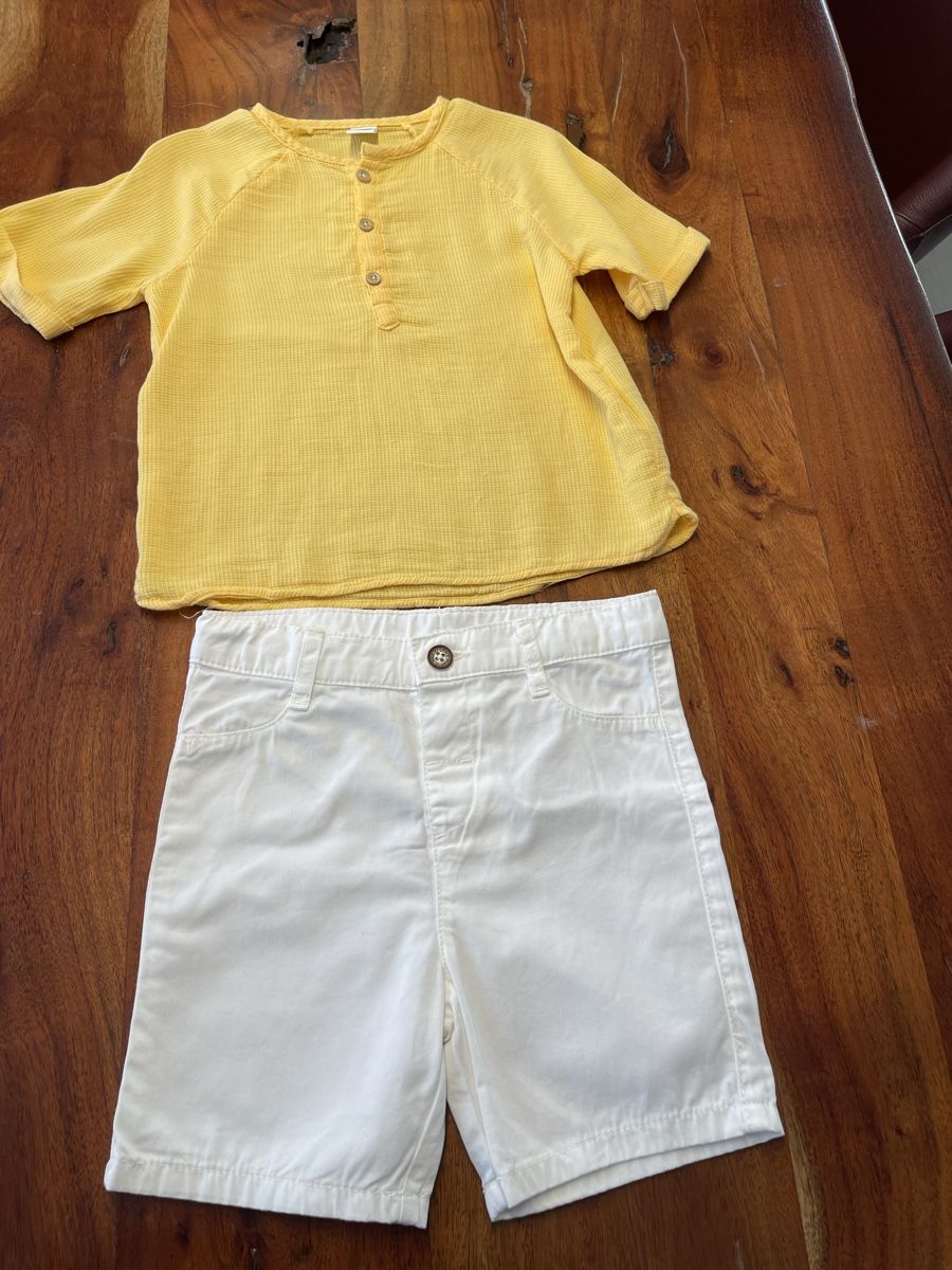 Lotti & Set di vestiti: Sommer Set Shorts & 2 Shirts Grösse 98/104 – Nuovo (secondo la descrizione) da Oftringen venduto da Makeq 2
