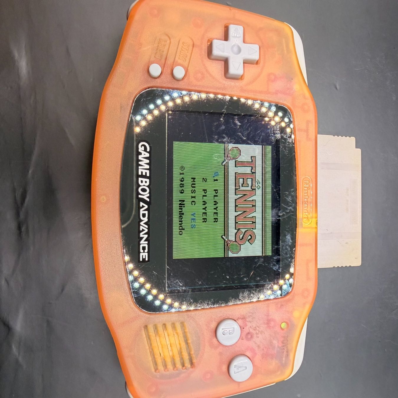 Nintendo Console: Game Boy Advance Orange Transparent – Usato da Düdingen venduto da Nerdworld 4