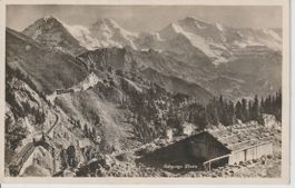 BE 179 Schynige Platte, mit Eiger, Mönch und Jungfrau, 1928