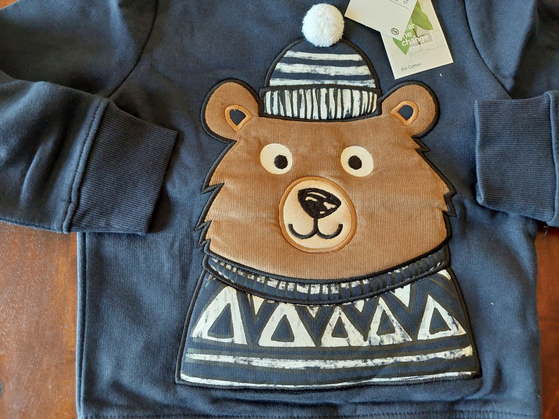 C&A Maglioni & Felpe: C&A Pullover Bär Grösse 128 – Nuovo e nell'imballaggio originale da Beckenried venduto da Havacola 5