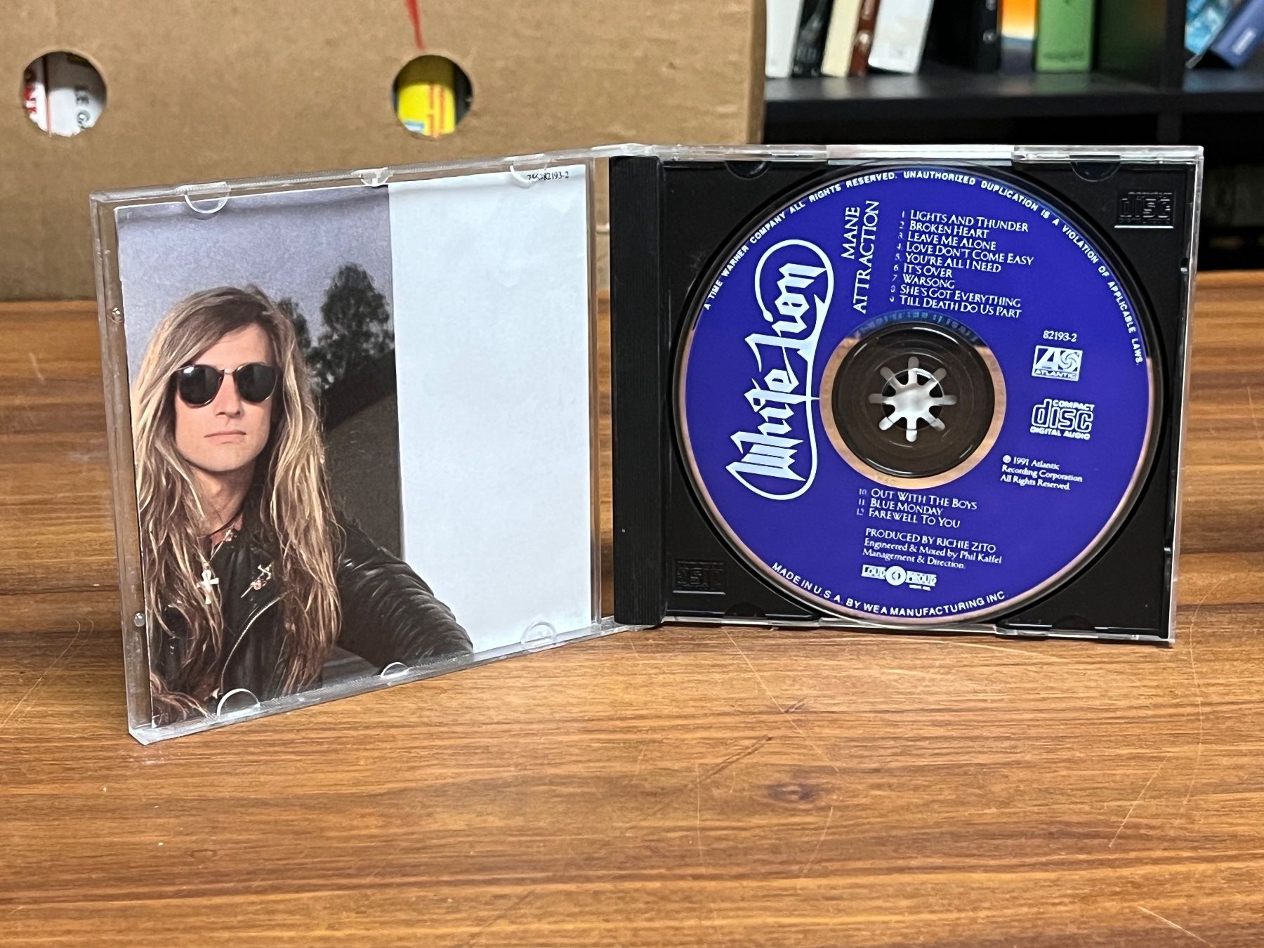 CD: White Lion - Mane Attraction - RA11D – Usato da Küsnacht ZH venduto da Jazztilldawn 2