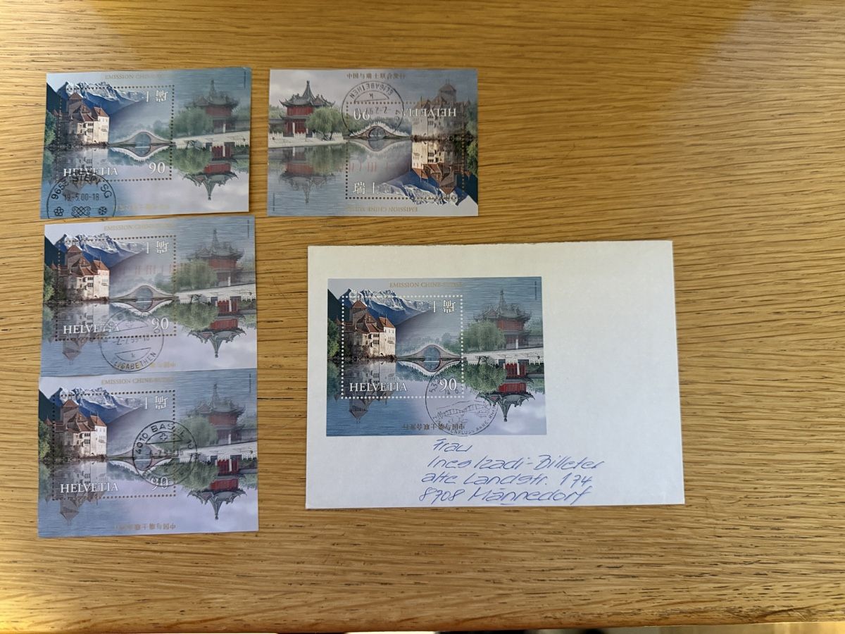 Alle Briefmarken: Dubletten Block Los Schweiz  – Neu (gemäss Beschreibung) aus Murgenthal von Tina_4055 7
